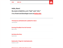Tablet Screenshot of bedrichrios.com